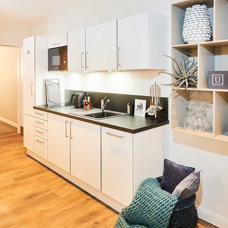 Ausstattung - ÜberFluss Apartments | Kompromissloses Wohnen